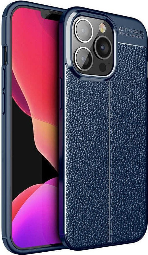 iPhone 14 Pro Max Uyumlu MKST Niss Silikon Kılıf-Lacivert