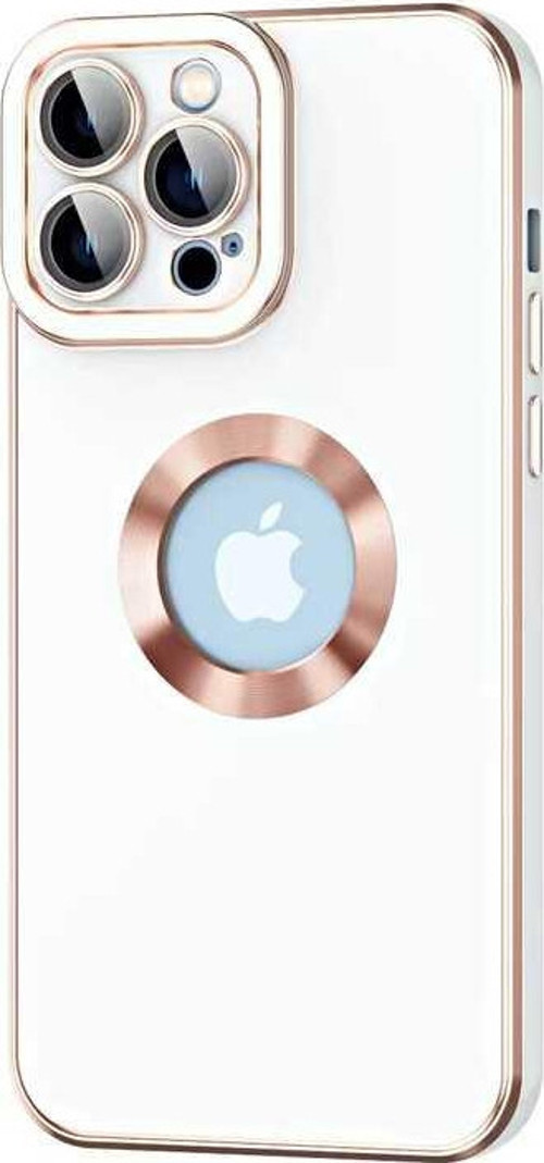 iPhone 12 Pro Uyumlu MKST Kongo Kılıf-Beyaz