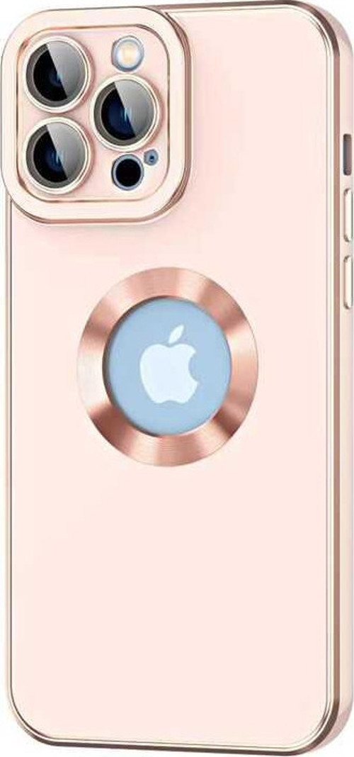 iPhone 12 Pro Uyumlu MKST Kongo Kılıf-Rose Gold