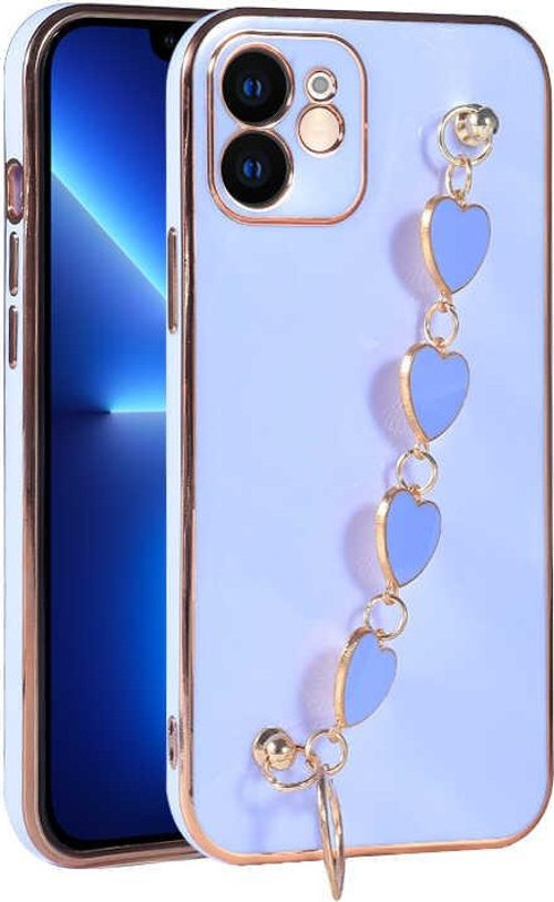 iPhone 11 Uyumlu MKST Kalbim Kılıf-Lila