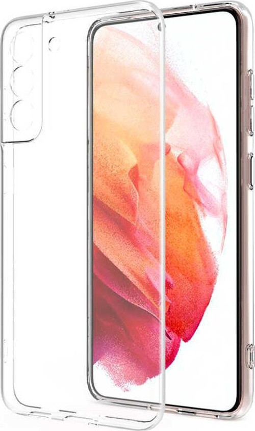 Galaxy S23 Plus Uyumlu MKST Kamera Korumalı Süper Silikon Kılıf-Renksiz