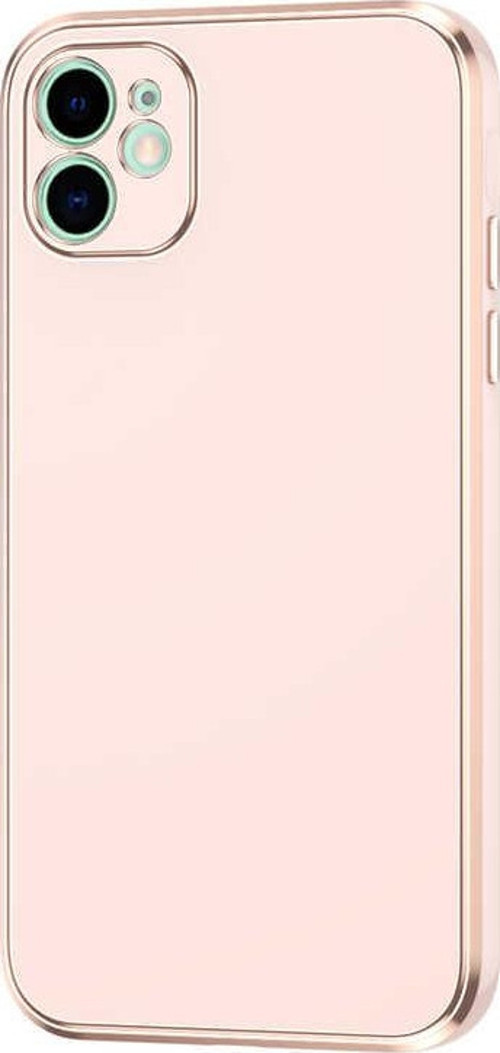 iPhone 12 Uyumlu MKST Bark Kılıf-Rose Gold