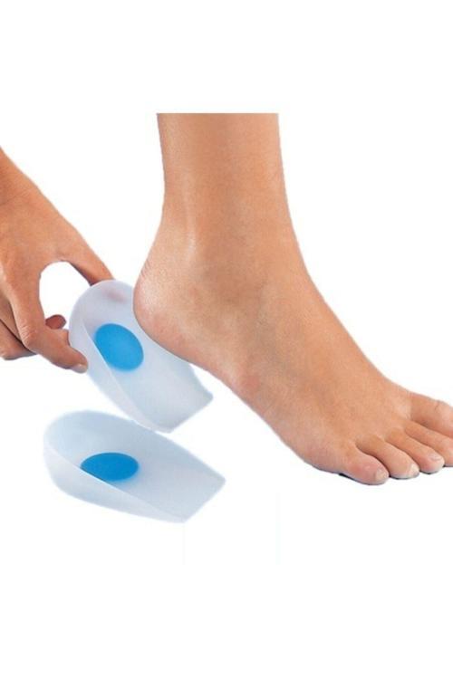 Tam Ortopedik Anatomik Silikon Ayakkabı Topukluk Topuk Dikeni Tabanlık