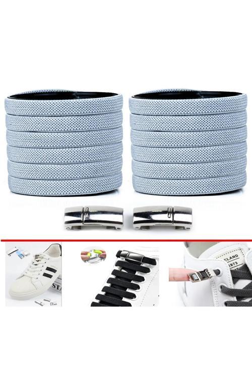 Mıknatıslı Lastikli Ayakkabı Bağcığı Yeni Model