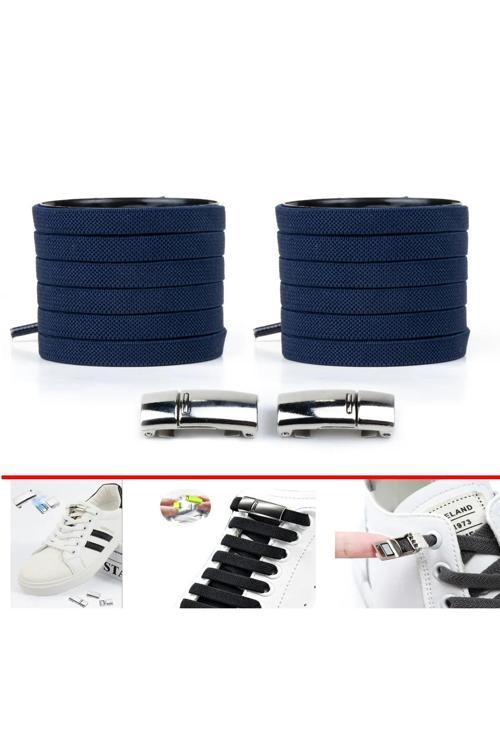 Mıknatıslı Lastikli Ayakkabı Bağcığı Yeni Model