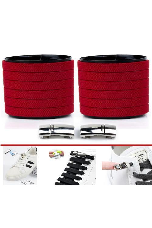 Mıknatıslı Lastikli Ayakkabı Bağcığı Yeni Model