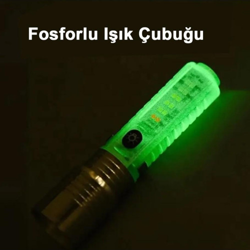 8 Mod Şarjlı Yeni Nesil El Feneri
