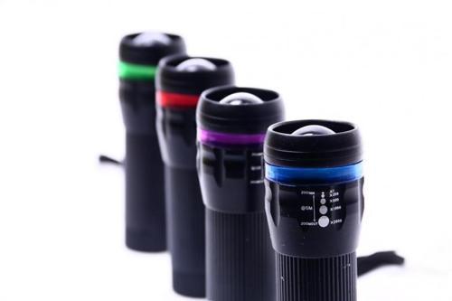 Şeritli Zoomlu Fener Dağcı Kamp Outdoor Fener Lamba