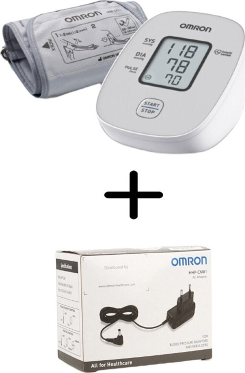 M2 Basic Hem-7121j-e Intellisense Koldan Ölçer + Hhp-cm01 Adaptör