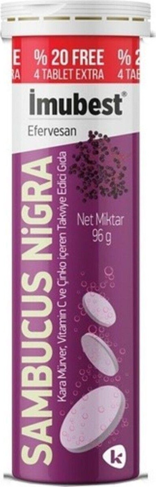 Sambucus Nigra & Vitamin C & Çinko 24 Efervesan Tablet