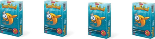 Easy Fishoil Easyvi?t Easyfishoil Kids Çiğnenebilir 30 Jel Tablet 4'lü Paket