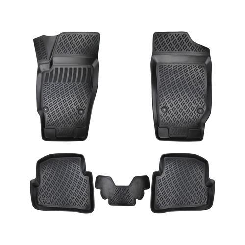 Volkswagen Polo 6r 2009-2017 Yılları Arası Uyumlu 3D Havuzlu Paspas