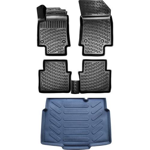 Opel Crossland X 2017 - 2020 Yılları Arası Uyumlu 3D Havuzlu Paspas+ ALT Bagajhavuzu