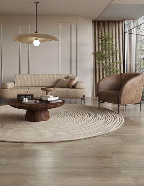 Cross 3+3+1 Salon&Oturma Odası Koltuk Takımı - Krem&Kahve