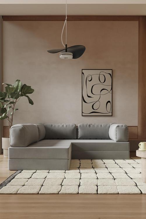 Legoom Köşe Açılır Kanepe Yatak Olabilen Rahatlama , Aktivite Koltuk, Köşe Takımı, Üçlü Kanepe