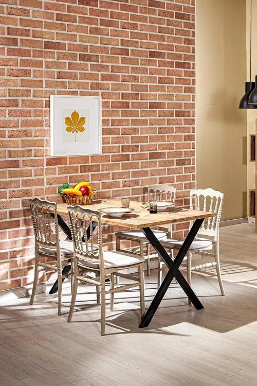 Açık Ceviz Matrix Maxima Miray Mutfak Masa Takım