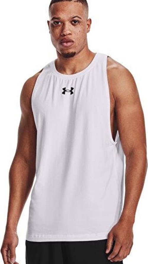 Ua Zone Tank Erkek Basketbol Atleti 1361901-100 Beyaz