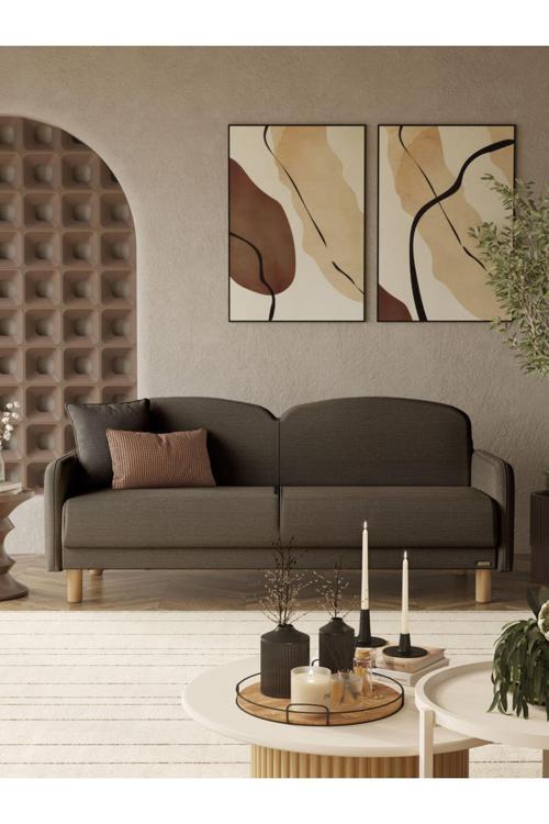 Bohem Kanepe, 3 Lü Koltuk, Salon Oturma Odası Üçlü Kanepe, Renk Seçenekli