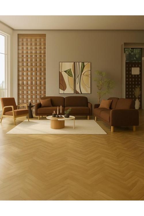 Vera Koltuk Takımı, Oturma Grubu 3+3+1 Full Paket (2 Koltuk 1 Berjer) (Sandıklı-Yataklı)