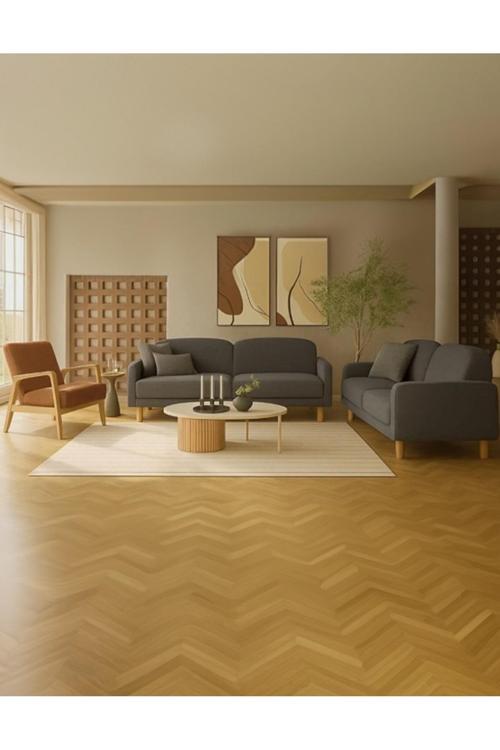 Vera Koltuk Takımı, Oturma Grubu 3+3+1 Full Paket (2 Koltuk 1 Berjer) (Sandıklı-Yataklı)