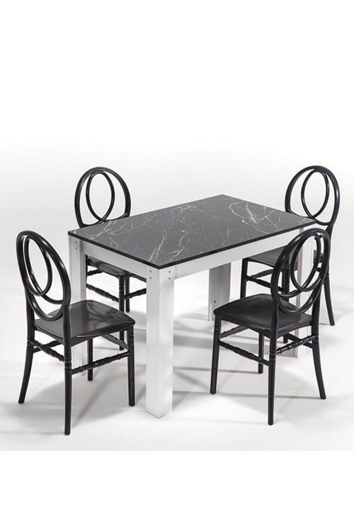 Mirage - Phoenix Mutfak Masa Takımı -Siyah
