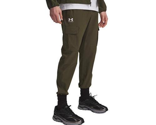 Ua Vibe Woven Cargo Pants Erkek Günlük Kargo Eşofman Altı 1386558-308 Yeşil
