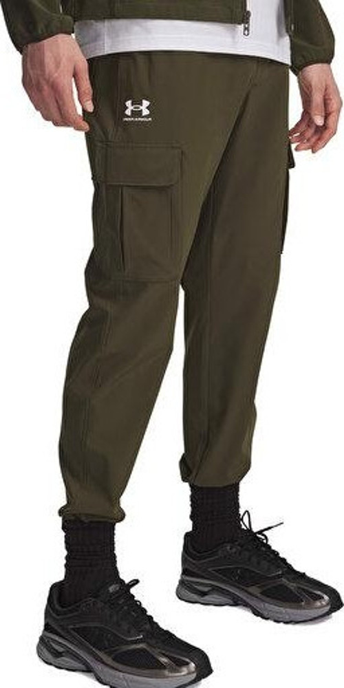 Ua Vibe Woven Cargo Pants Erkek Günlük Kargo Eşofman Altı 1386558-308 Yeşil