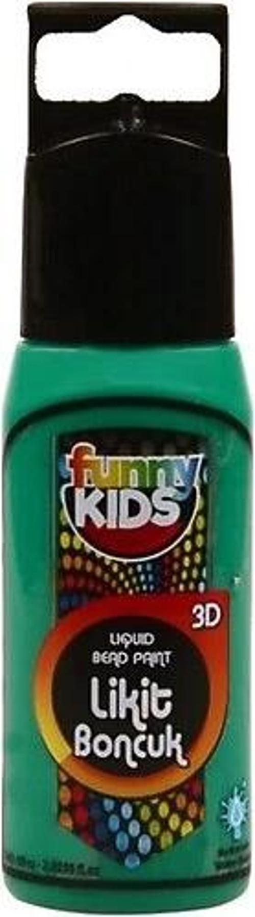 Funny Kıds Boyutlu Boncuk Likit 60 Cc Yeşil 2508