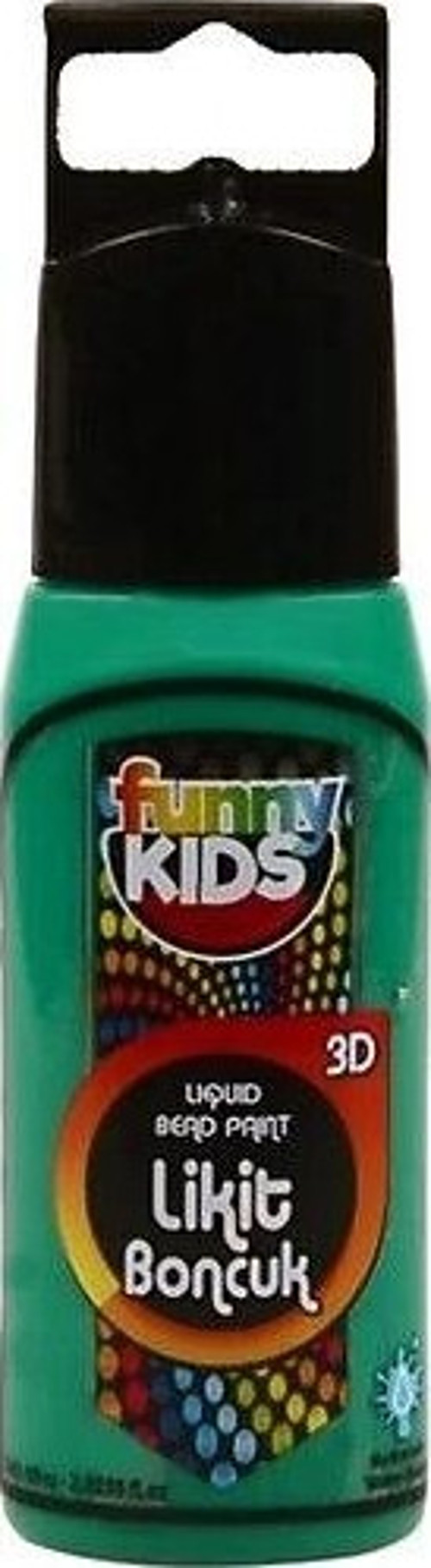 Funny Kıds Boyutlu Boncuk Likit 60 Cc Yeşil 2508