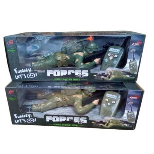 Pilli Uzaktan Kumandalı Sürünen Asker Ok Fırlatabilen Realistik Oyuncak Asker