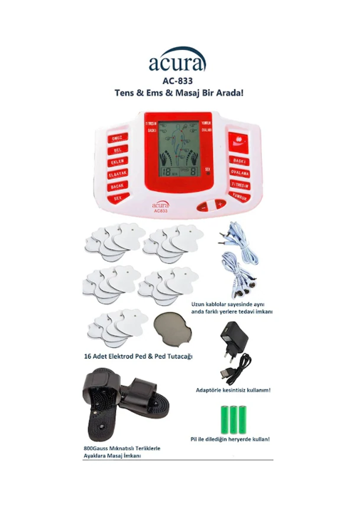 AC-833 Ultra Tens Cihazı