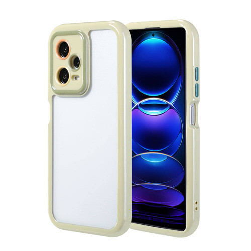 Xiaomi Redmi Note 12 Pro 5G Kılıf Kamera Korumalı Renkli Kenar ve Çerçeve Tasarımlı MKST Vitamin Kap