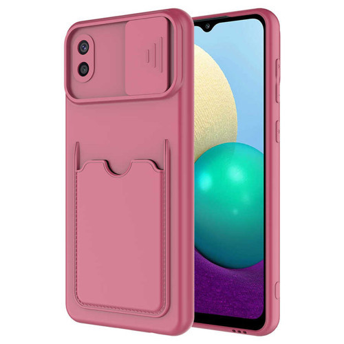 Galaxy A02 Kılıf MKST Kartix Kapak - Koyu Mor
