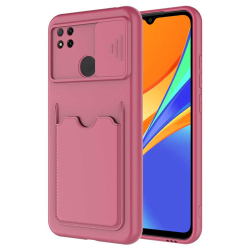 Redmi 9C Kılıf MKST Kartix Kapak - Koyu Mor