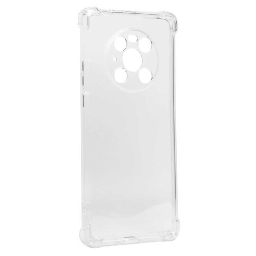 Huawei Mate 40 Pro Kılıf MKST Kamera Korumalı Nitro Anti Shock Silikon - Renksiz