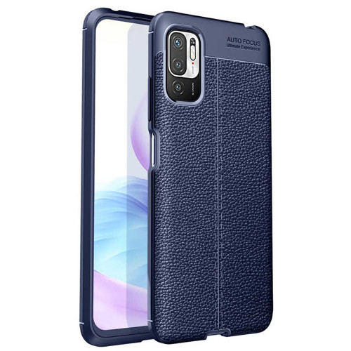 Poco M3 Pro Kılıf MKST Niss Silikon Kapak - Lacivert