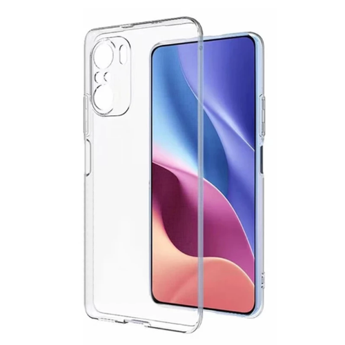 Redmi Note 10 Pro Kılıf MKST Süper Silikon Kapak - Renksiz