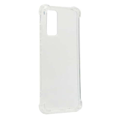 Galaxy S20 Kılıf MKST Kamera Korumalı Nitro Anti Shock Silikon - Renksiz
