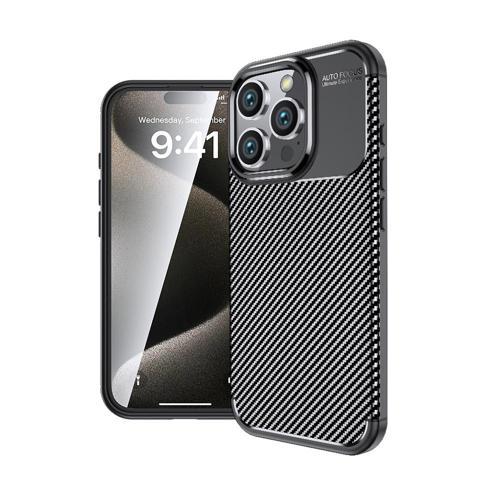 iPhone 16 Pro Max Uyumlu MKST Negro Silikon Kapak-Siyah