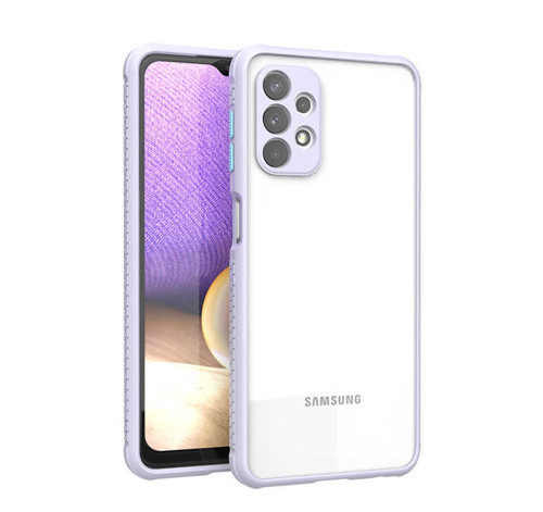 Galaxy A32 4G Kılıf MKST Kaff Kapak - Mor