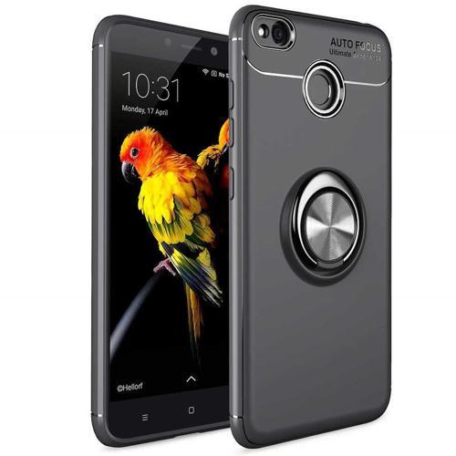 Redmi 4x Kılıf MKST Ravel Silikon Kapak - Siyah