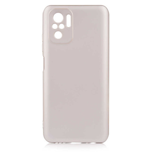 Redmi Note 10 Kılıf MKST Premier Silikon Kapak - Gold