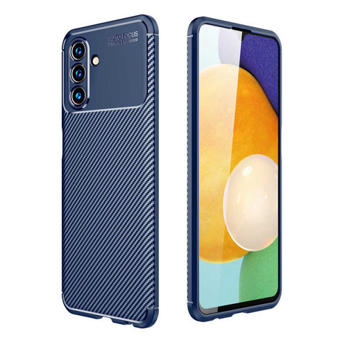 Galaxy A13 5G Kılıf MKST Negro Silikon Kapak - Lacivert