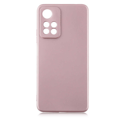 Redmi Note 11 Pro Plus 5G Kılıf MKST Premier Silikon Kapak - Rose Gold