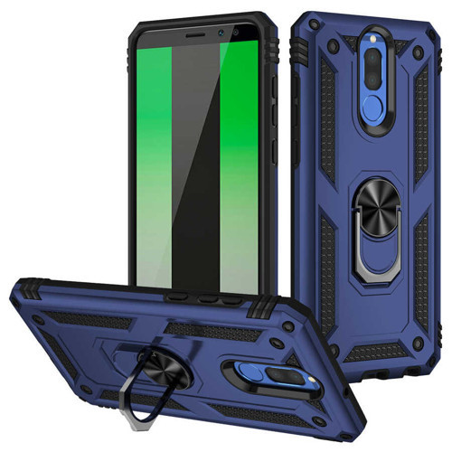 Huawei Mate 10 Lite Kılıf MKST Vega Kapak - Mavi