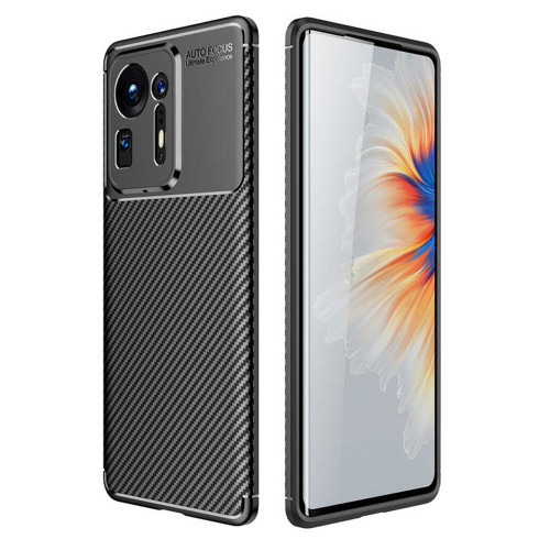 Mi Mix 4 Kılıf MKST Negro Silikon Kapak - Siyah