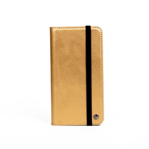 Galaxy A50 Kılıf MKST Multi Cüzdan Kılıf - Gold