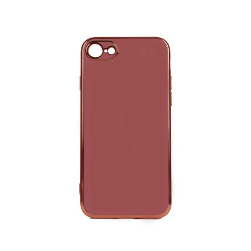 iPhone 7 Kılıf MKST Bark Kapak - Kahverengi