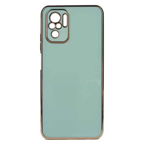 Redmi Note 10S Kılıf MKST Bark Kapak - Açık Yeşil