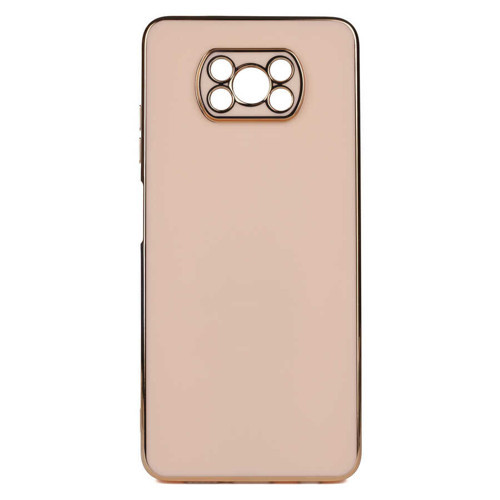 Poco X3 Kılıf MKST Bark Kapak - Rose Gold